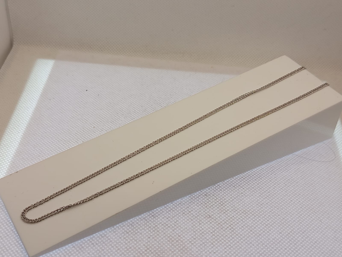 ЦЕПЬ ПУСТОТЕЛАЯ Ромб двойной (Au 585)