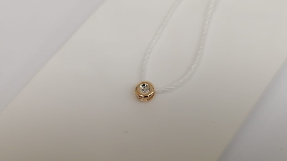 ПОДВЕСКА С КАМНЕМ (Au 585)