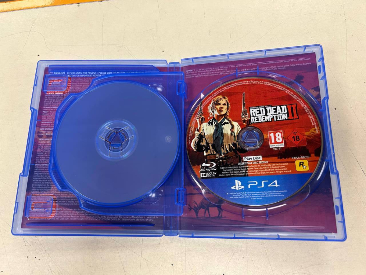 Игра Playstation 4 Red Dead Redemtion 2