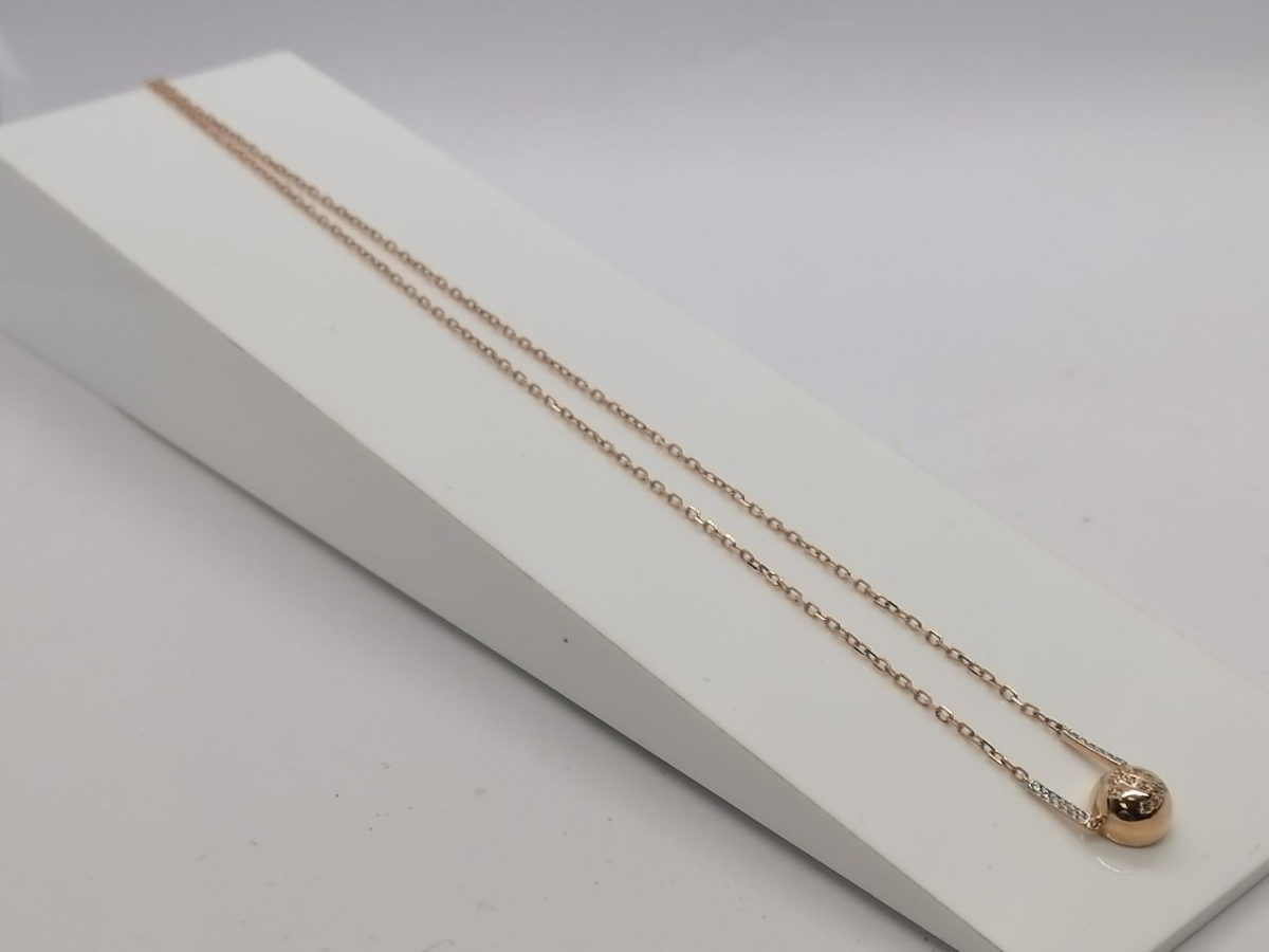 КОЛЬЕ С КАМНЯМИ (Au 585)