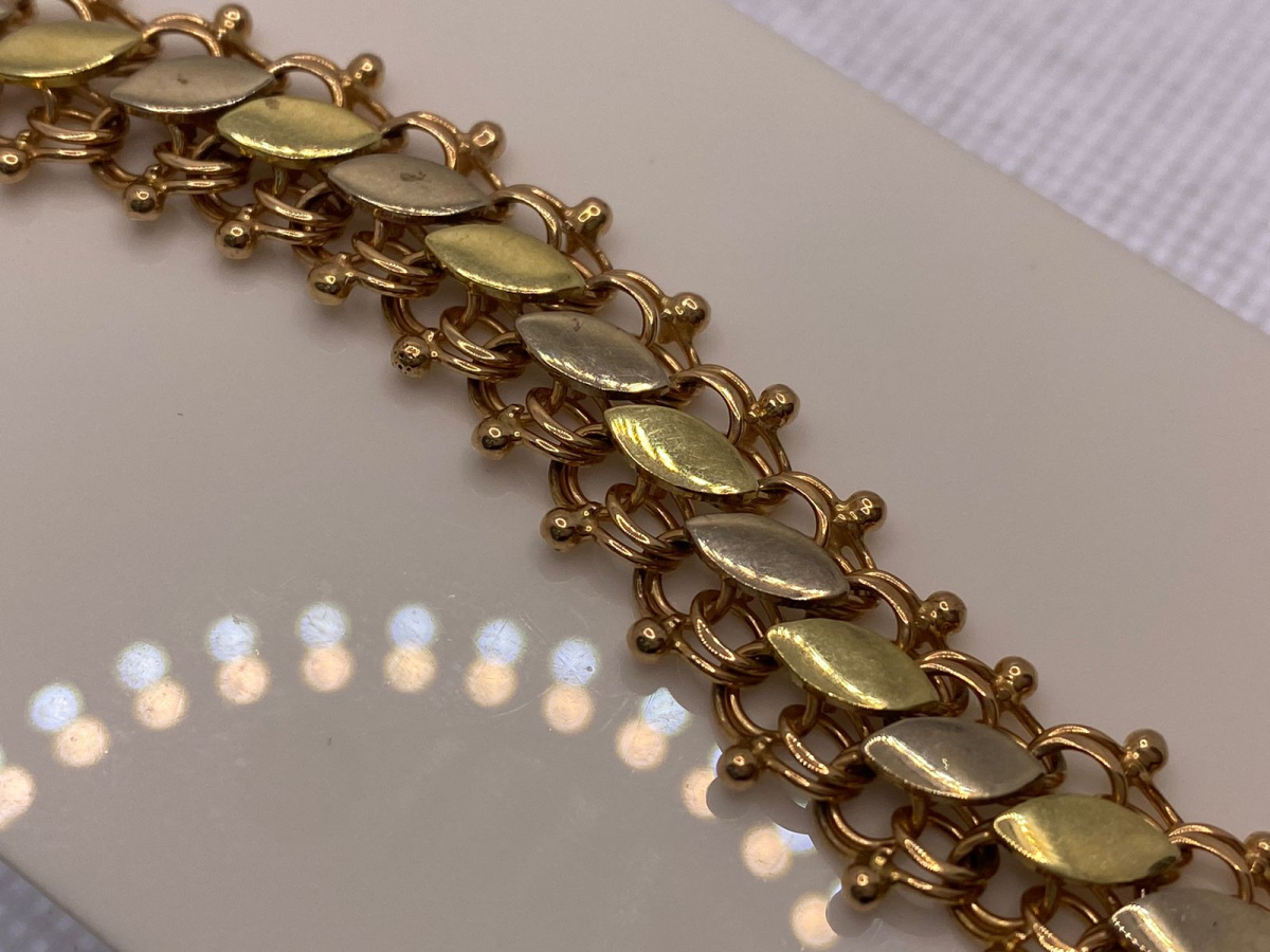 БРАСЛЕТ ПОЛНОВЕСНЫЙ Фантазия Au 585