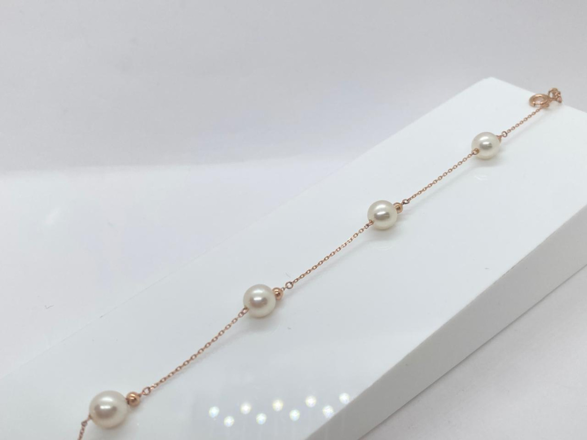 БРАСЛЕТ ЖЕМЧУГ (Au 585)