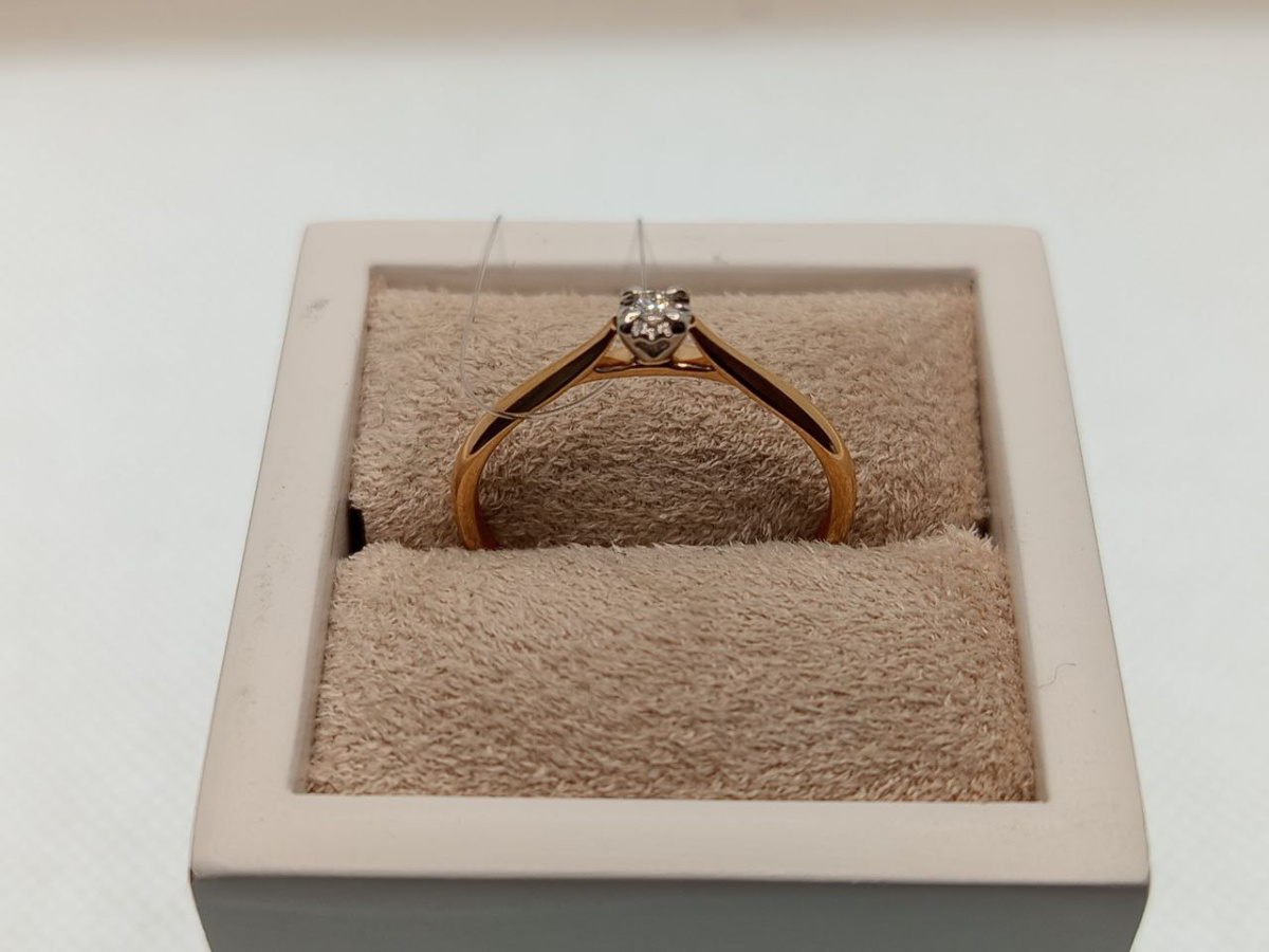 КОЛЬЦО БРИЛЛИАНТ (Au 585)