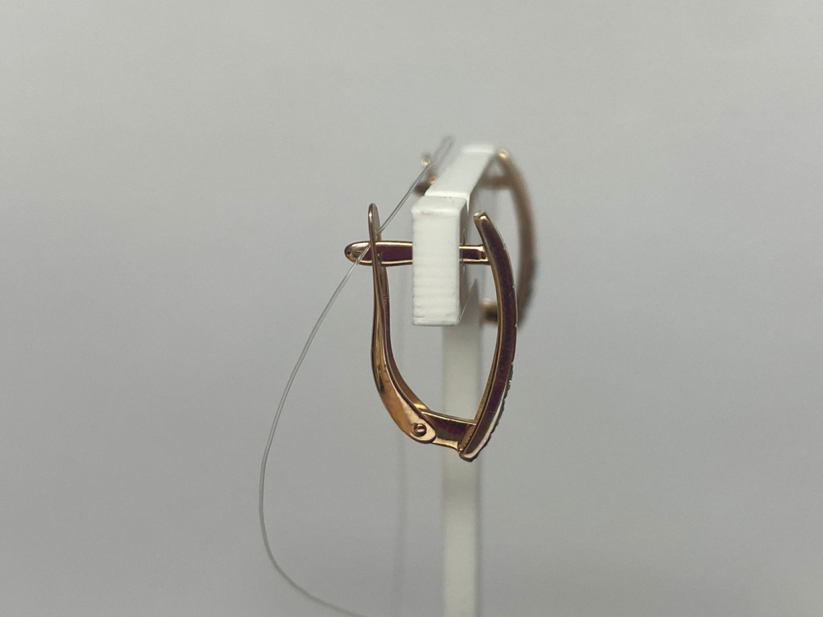 СЕРЬГИ С КАМНЯМИ (Au 585)