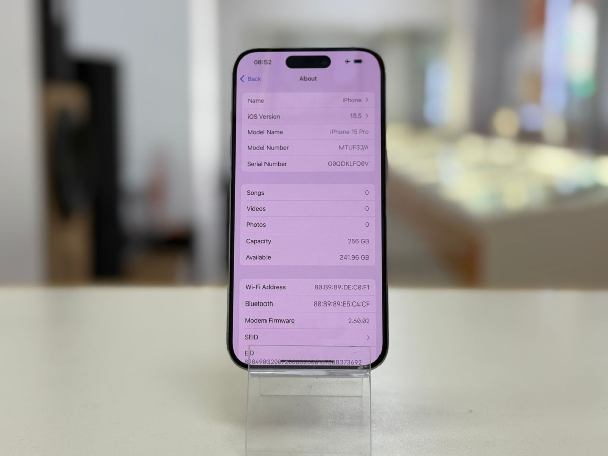 Смартфон Apple Iphone 15 Pro 256Gb