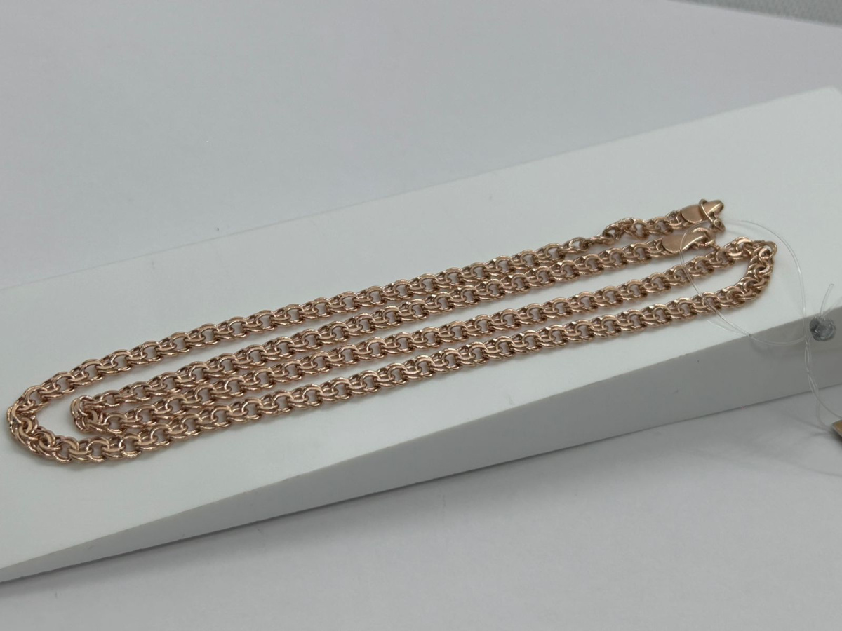 570006022 ЦЕПЬ ПУСТОТЕЛАЯ Бисмарк (Au 585)