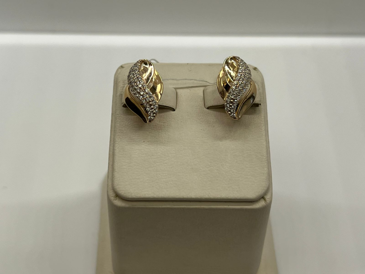 СКМИ585 СЕРЬГИ С КАМНЯМИ (Au 585) СКМИ585 СЕРЬГИ С КАМНЯМИ (Au 585)