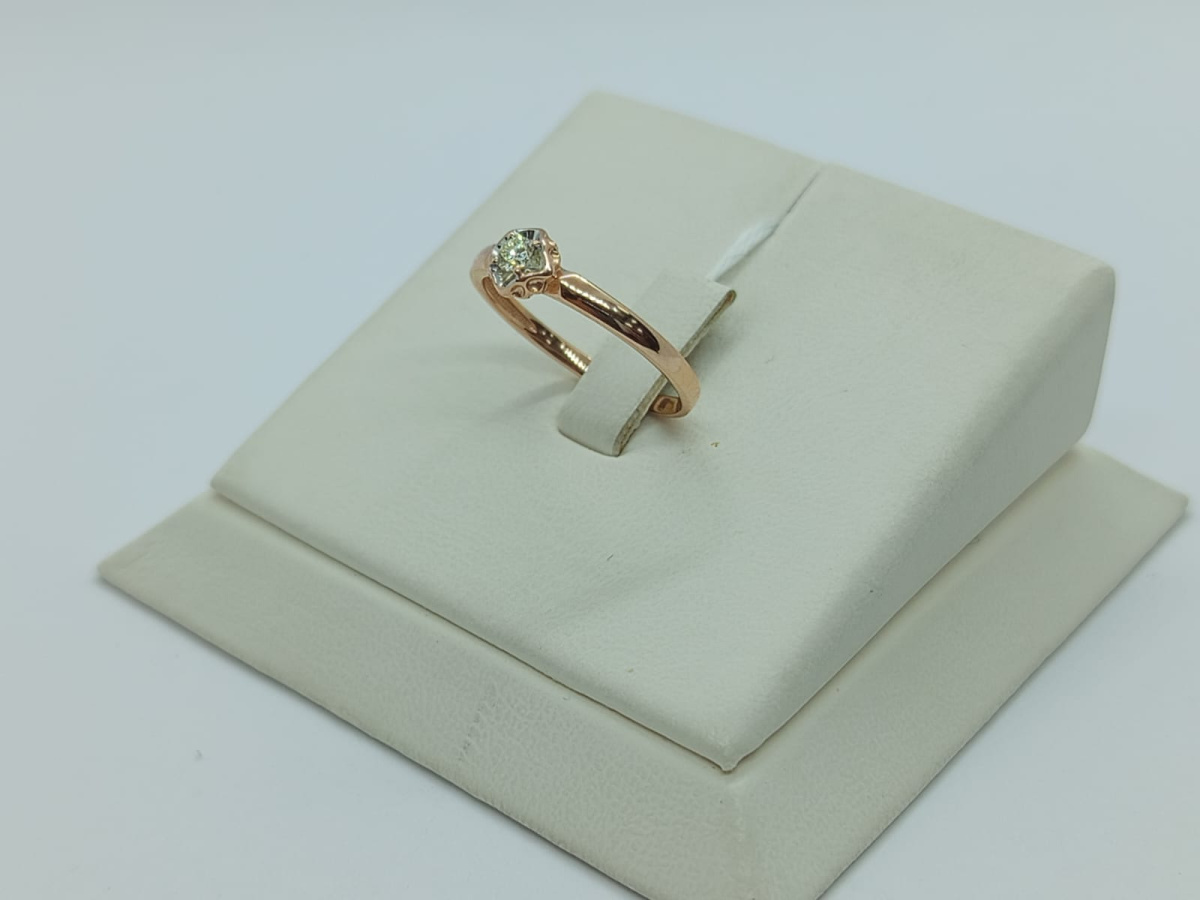 КОЛЬЦО БРИЛЛИАНТ Au 585