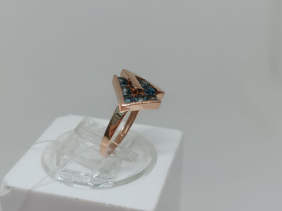 КОЛЬЦО ТОПАЗ (Au 585)