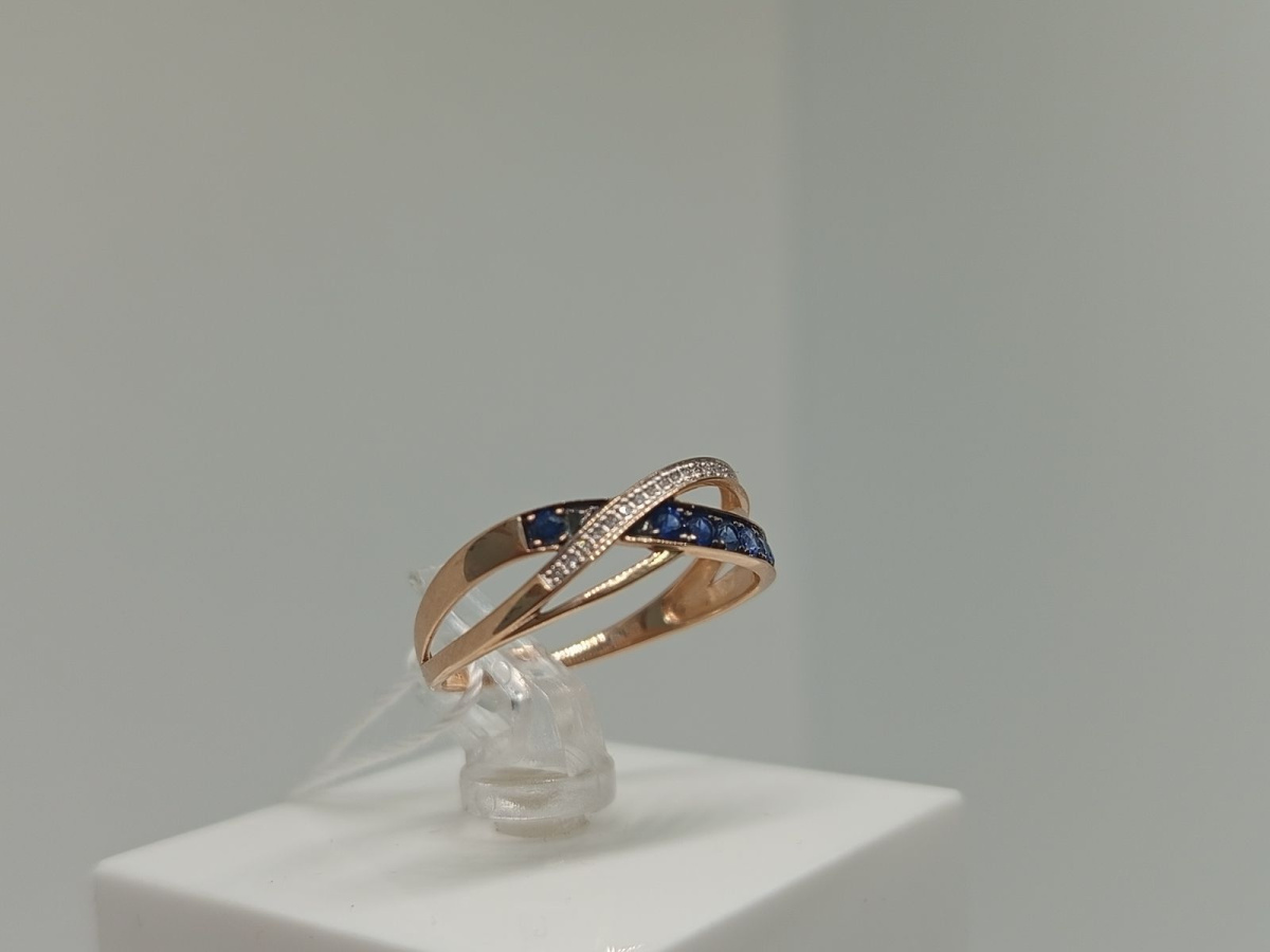 КОЛЬЦО БРИЛЛИАНТ Au 585