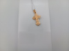 ПОДВЕСКА КРЕСТ БЕЗ КАМНЯ (Au 585)