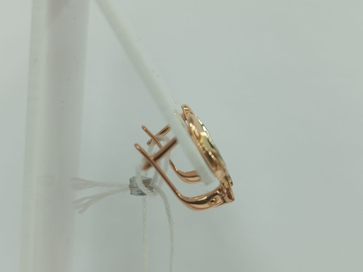 СЕРЬГИ С КАМНЯМИ (Au 585)