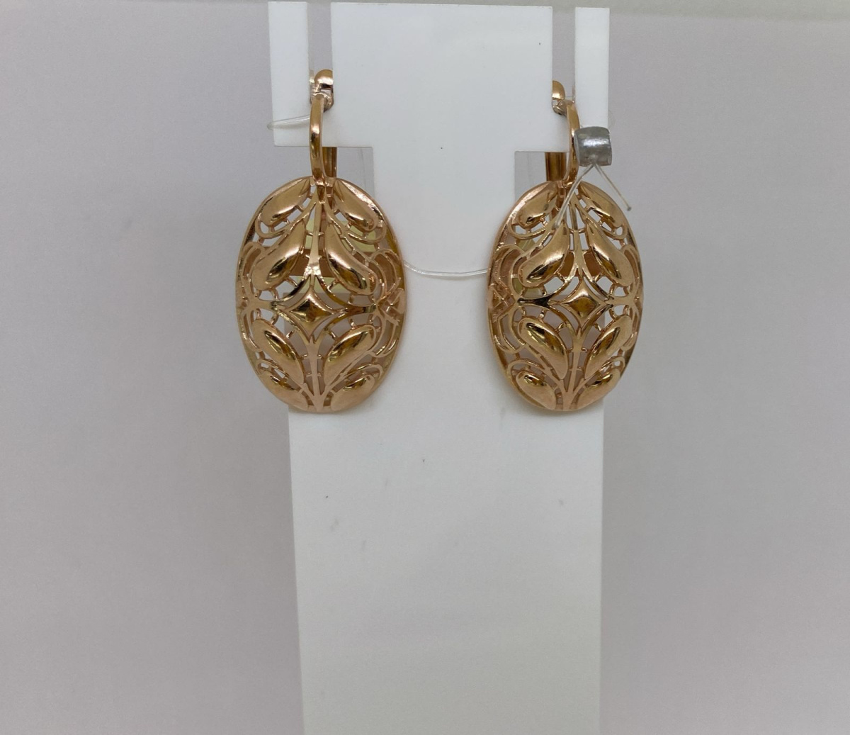 СЕРЬГИ БЕЗ КАМНЯ (Au 585)