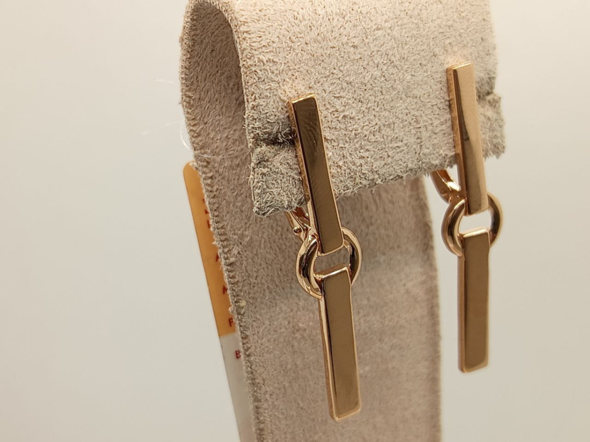 СЕРЬГИ БЕЗ КАМНЯ (Au 585)