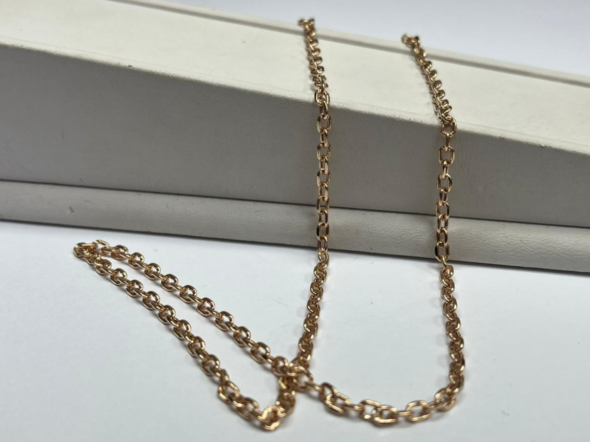 ЦЕПЬ ПУСТОТЕЛАЯ Якорное (Au 585)