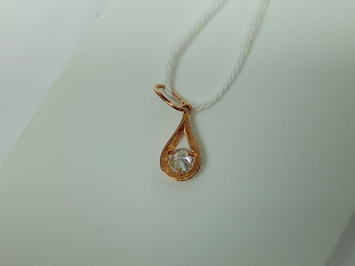 ПОДВЕСКА С КАМНЕМ (Au 585)