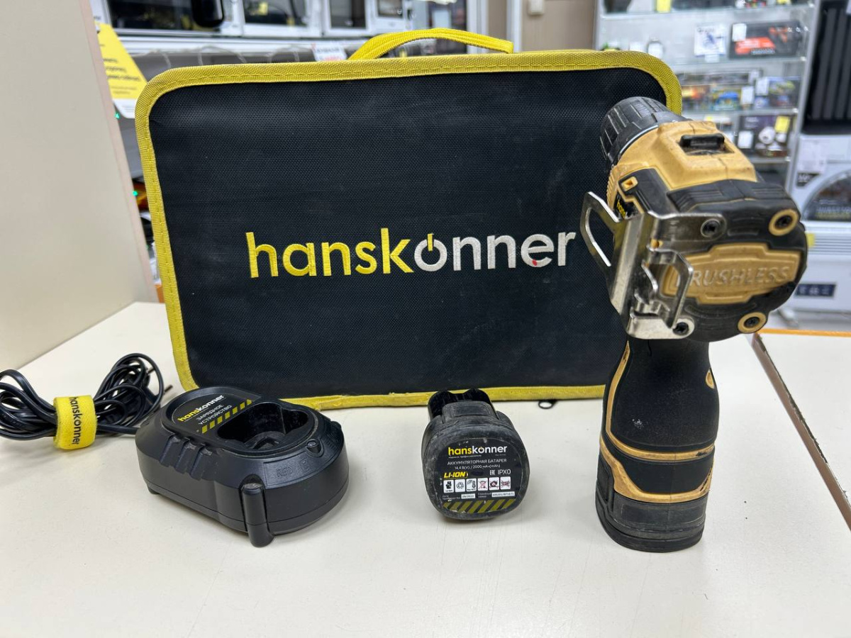 Шуруповерт HansKonner HCD1645BLC