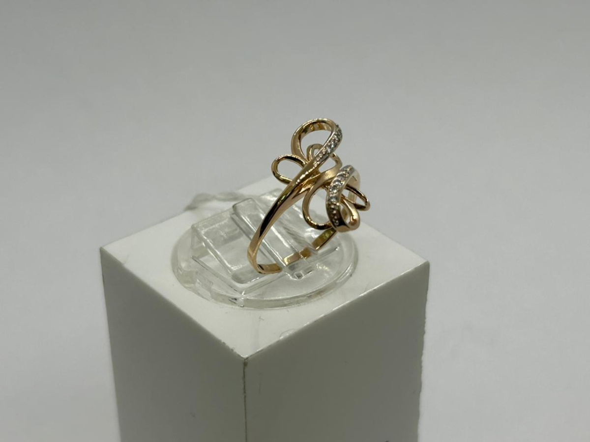 КОЛКМИ585 КОЛЬЦО С КАМНЯМИ (Au 585)