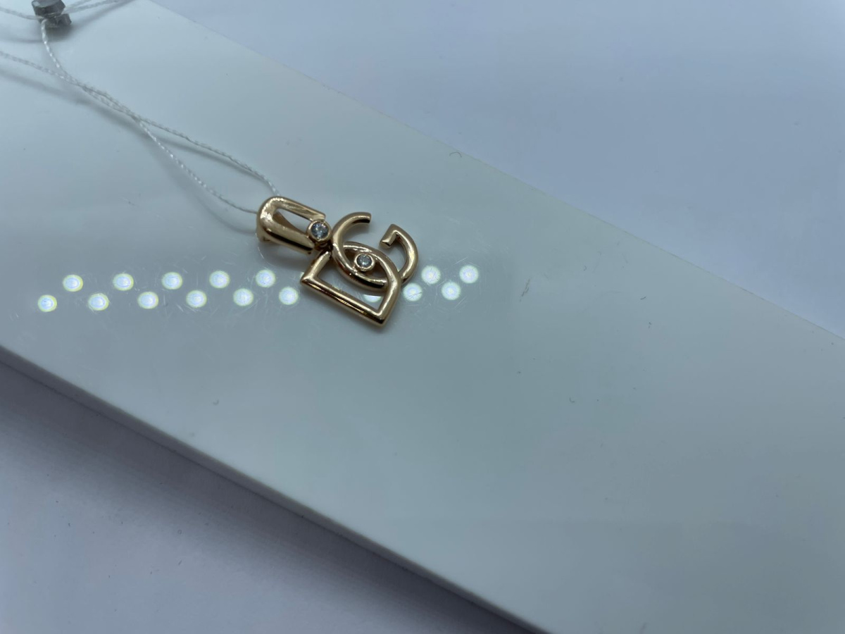 ПОДВЕСКА С КАМНЯМИ (Au 585)