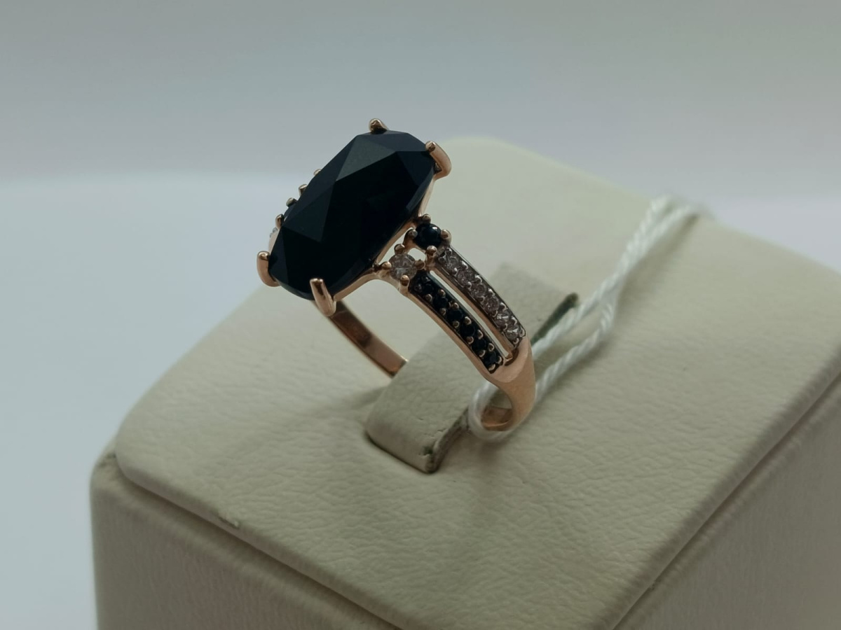 КОЛКМИ585 КОЛЬЦО С КАМНЯМИ (Au 585)