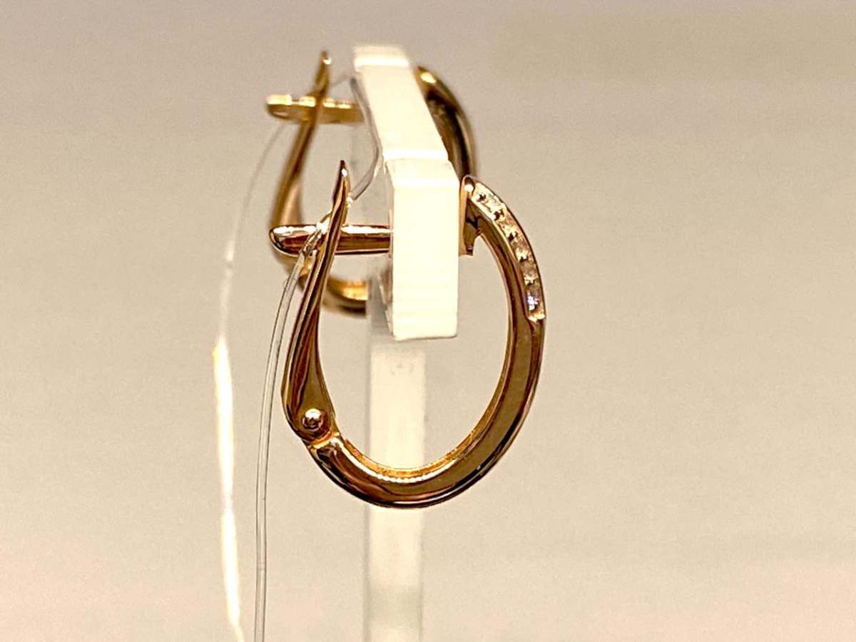 СЕРЬГИ С КАМНЯМИ (Au 585)