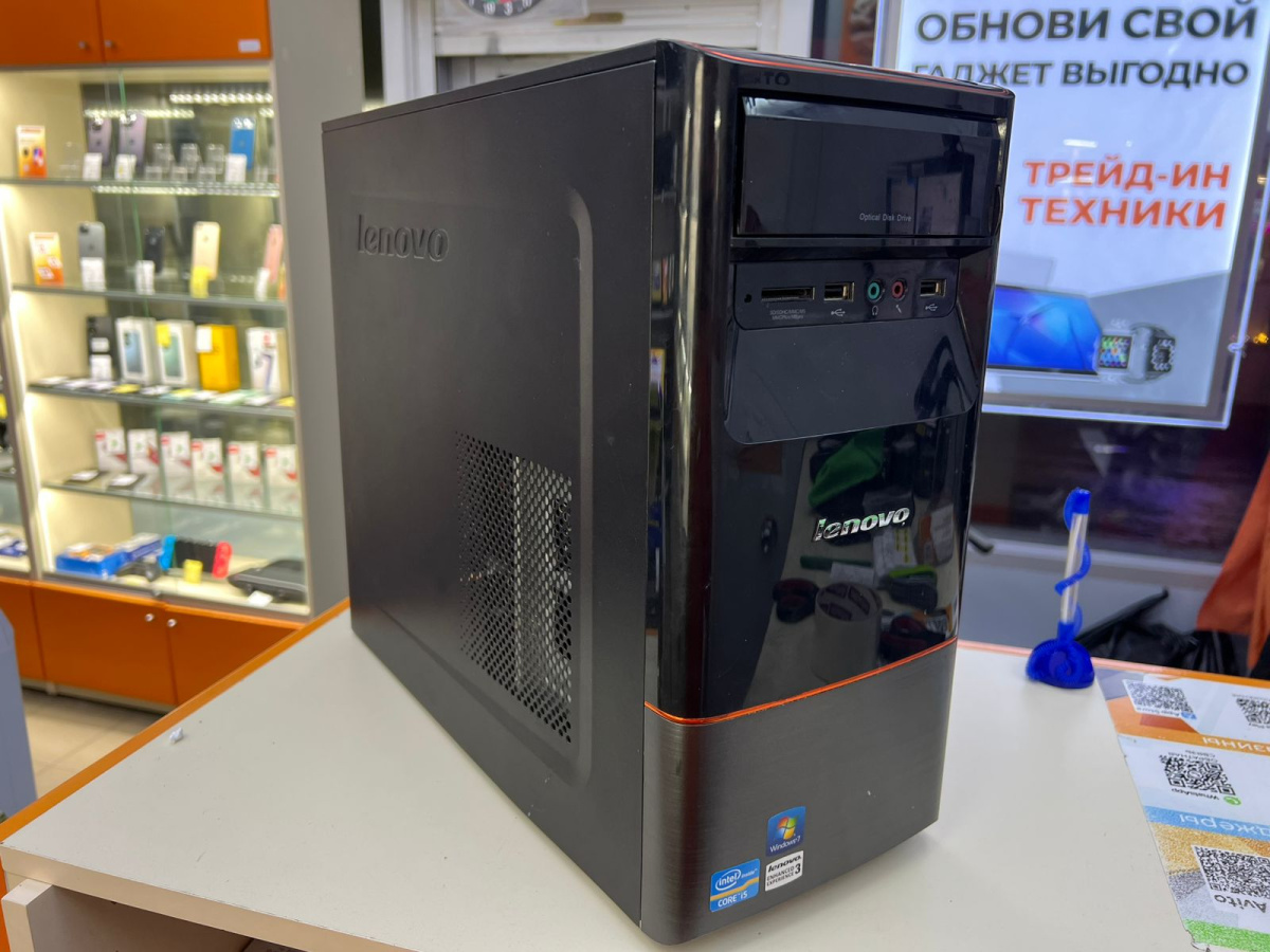 Системный блок Lenovo; Core i5-3450, GeForce GT 620M, 8 Гб, Нет, 500 Гб