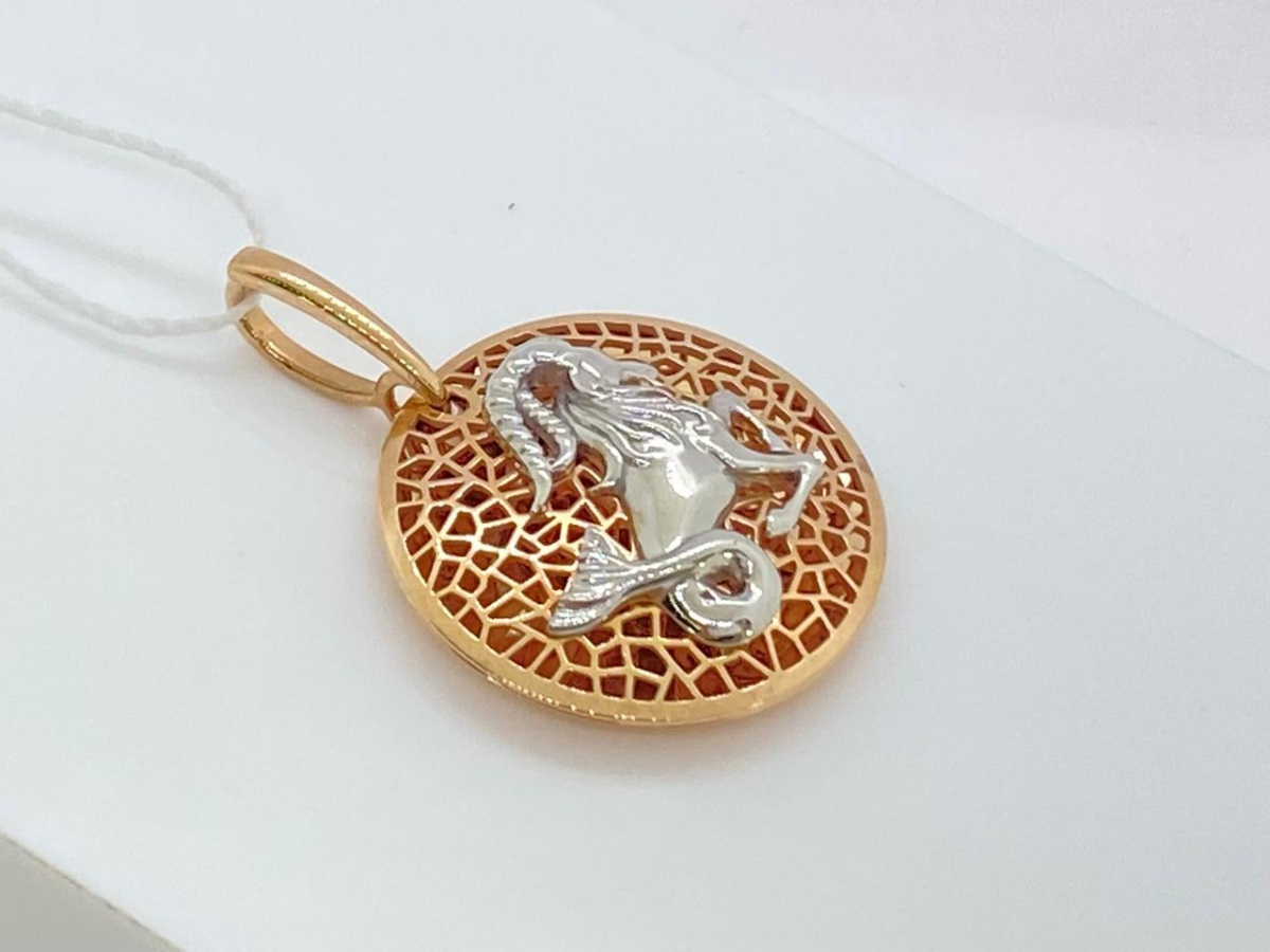 ПОДВЕСКА ЗНАК ЗОДИАКА КОЗЕРОГ (Au 585)