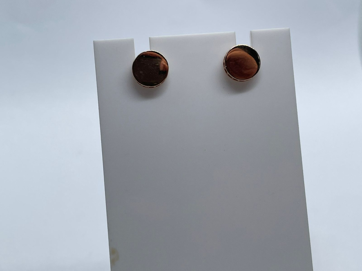 СГВЗ585 СЕРЬГИ ГВОЗДИКИ (Au 585)