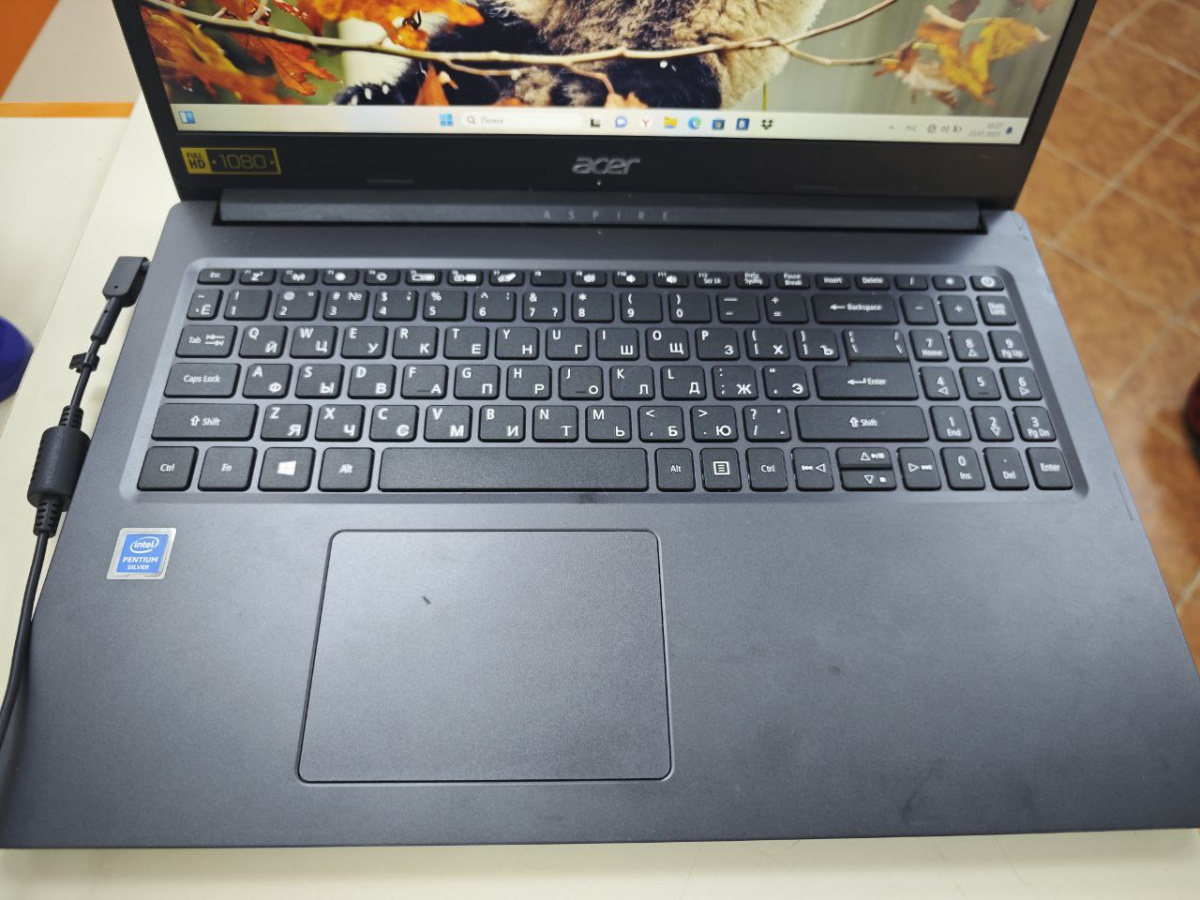 Ноутбук Acer N19H1; Pentium N5030, Intel UHD Graphics 605, 4 Гб, 120 Гб, Нет
