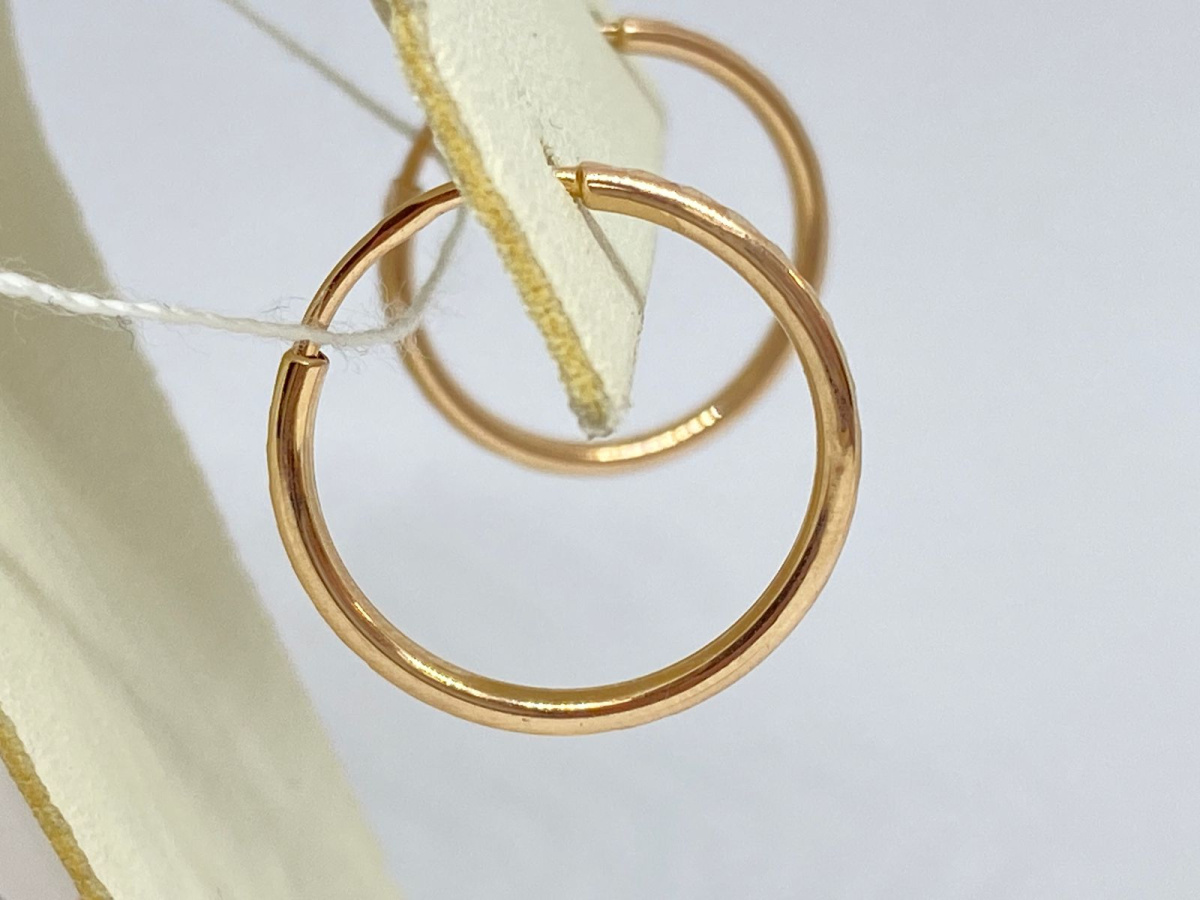 СЕРЬГИ КОНГО (Au 585)