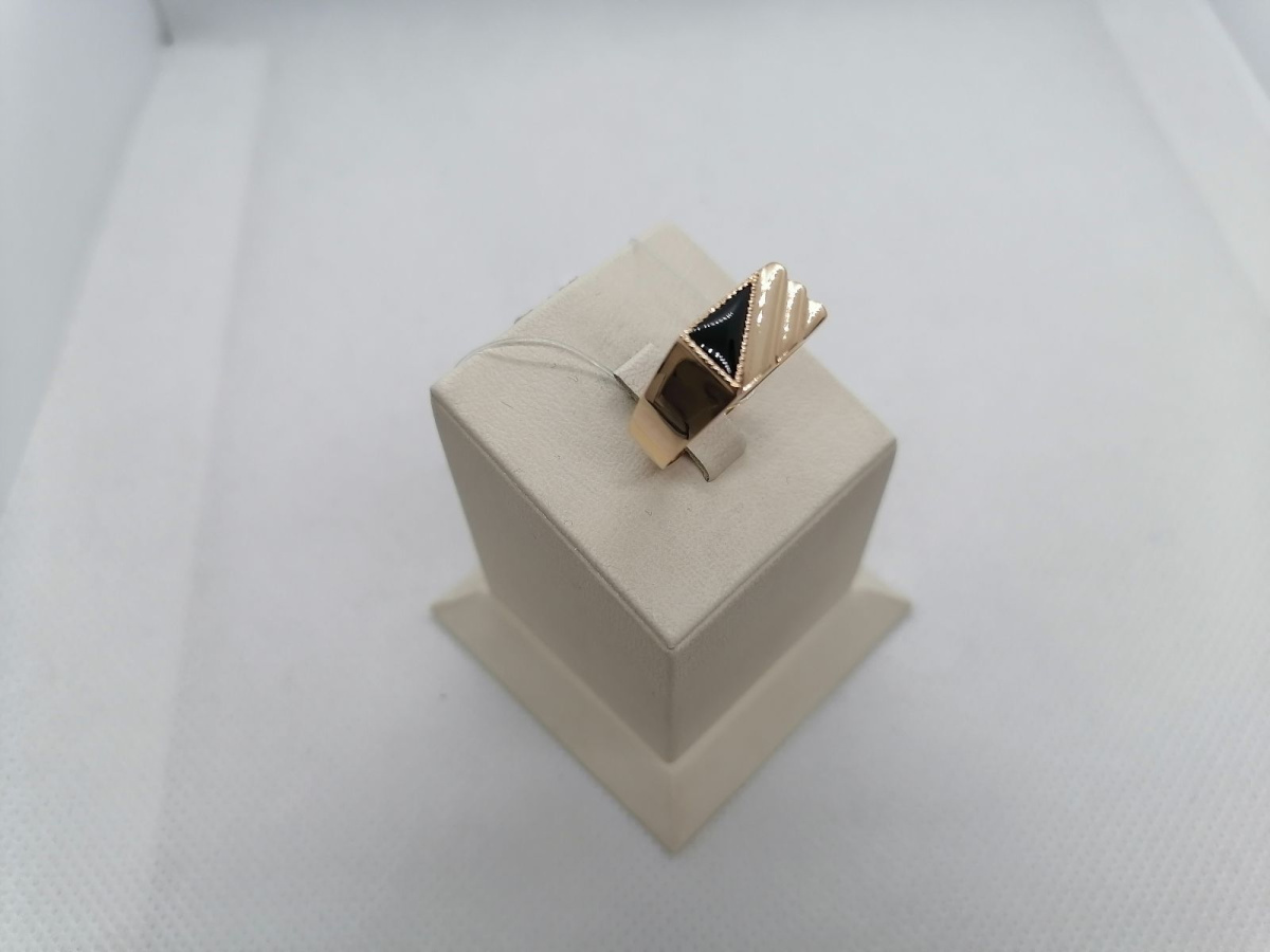 ПЕЧАТКА С КАМНЕМ (Au 585)