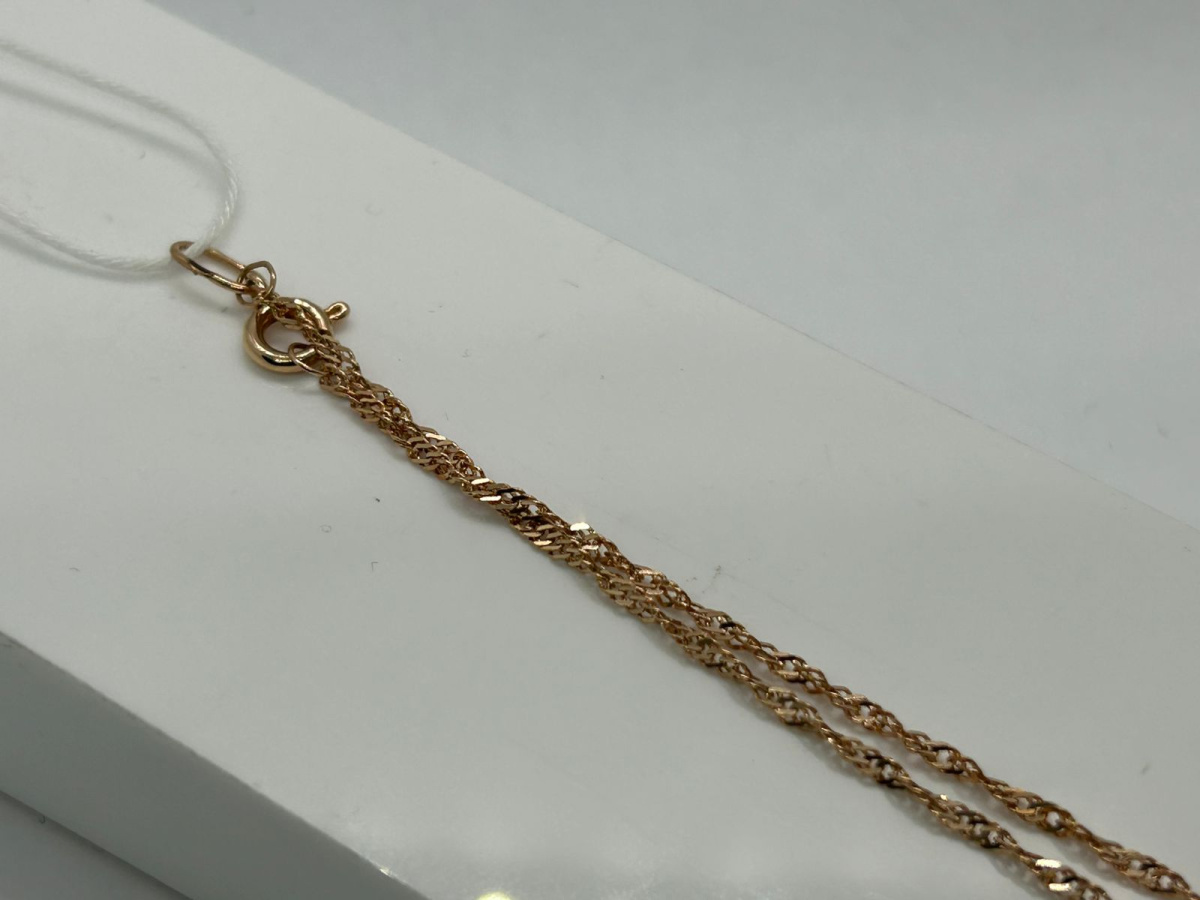 ЦЛСИ585 ЦЕПЬ ПОЛНОВЕСНАЯ Сингапур (Au 585) ЦЛСИ585 ЦЕПЬ ПОЛНОВЕСНАЯ Сингапур (Au 585)