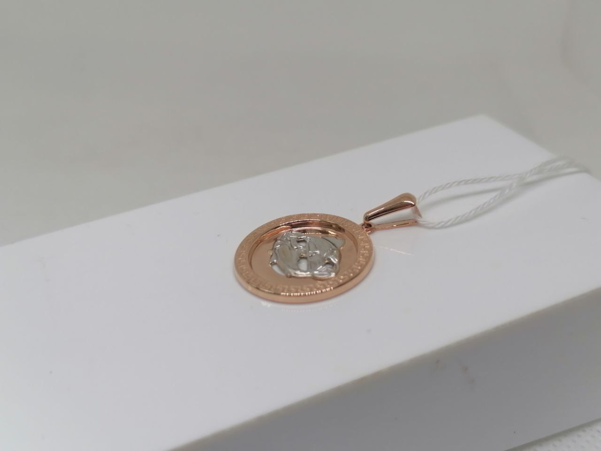 ПОДВЕСКА ЗНАК ЗОДИАКА РЫБЫ Au 585