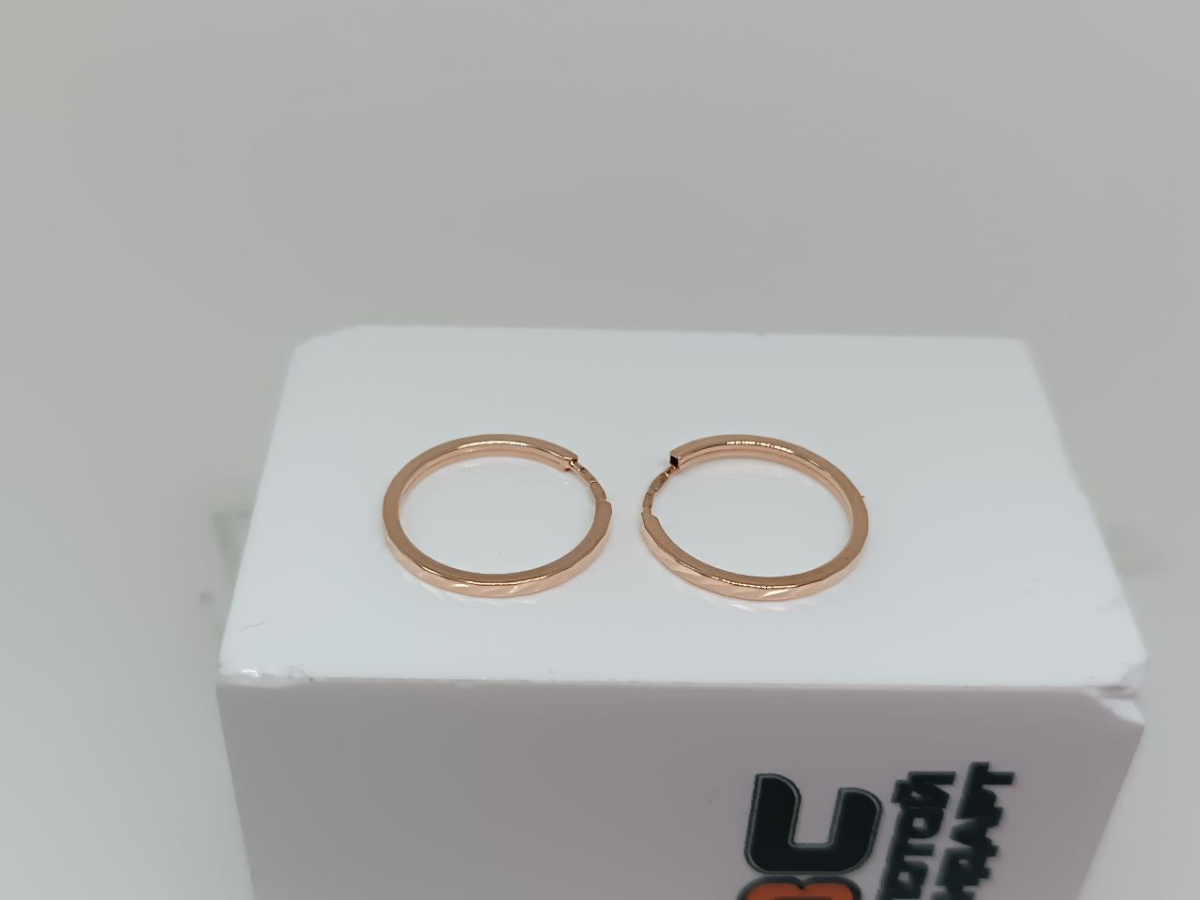 СКОН585 СЕРЬГИ КОНГО (Au 585)