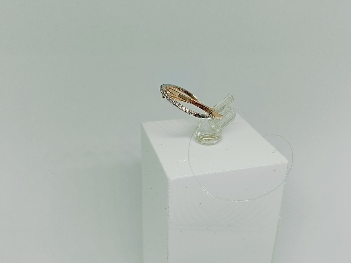 КОЛЬЦО С КАМНЯМИ (Au 585) КОЛЬЦО С КАМНЯМИ (Au 585)