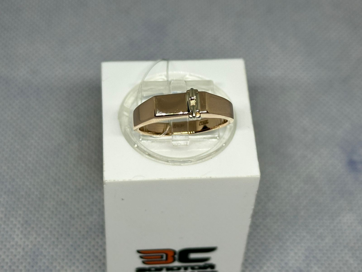 01-0051 КОЛЬЦО ПЕЧАТКА без камня (Au 585)