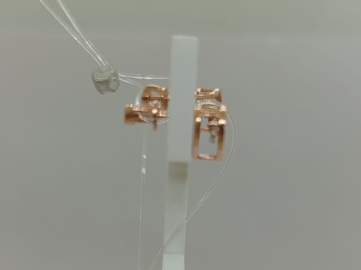 СЕРЬГИ ПУСЕТЫ Бриллиант (Au 585)