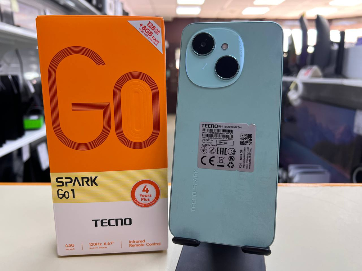 Смартфон Tecno Spark Go1 4/128