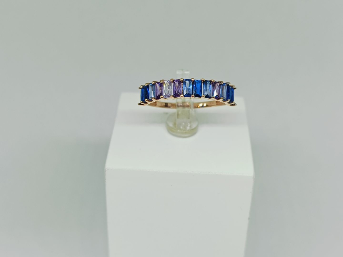 КОЛКМИ585 КОЛЬЦО С КАМНЯМИ (Au 585)