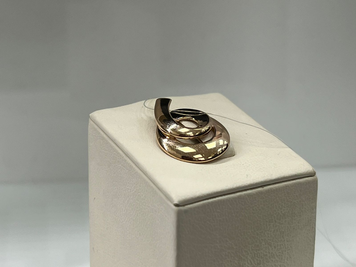 01-308290 ПОДВЕСКА БЕЗ КАМНЯ (Au 585)