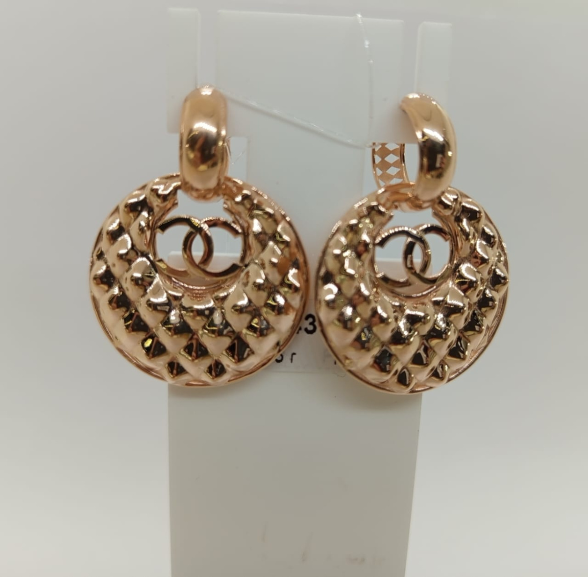 СЕРЬГИ БЕЗ КАМНЯ (Au 585)