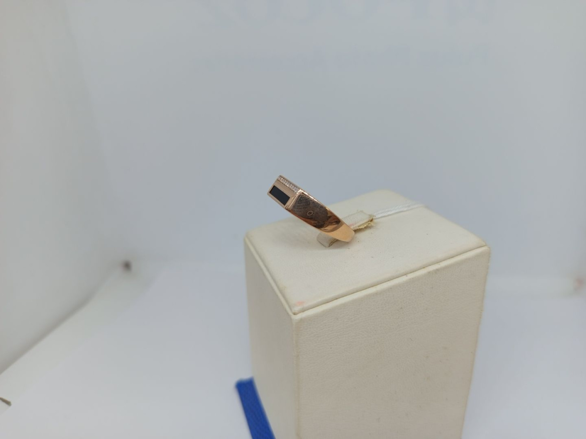 ПЕЧАТКА С КАМНЯМИ (Au 585)