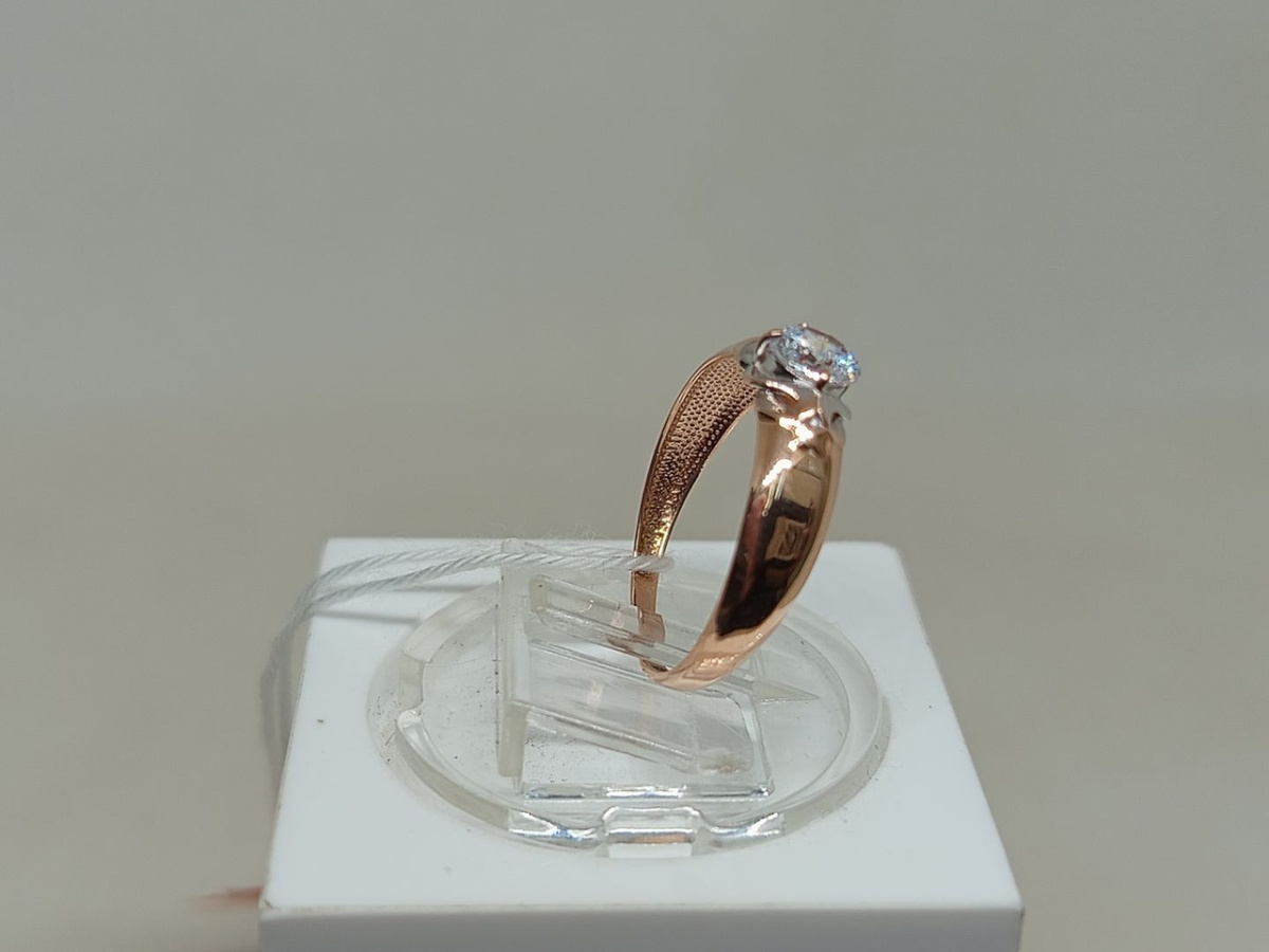 КОЛЬЦО С КАМНЕМ (Au 585)