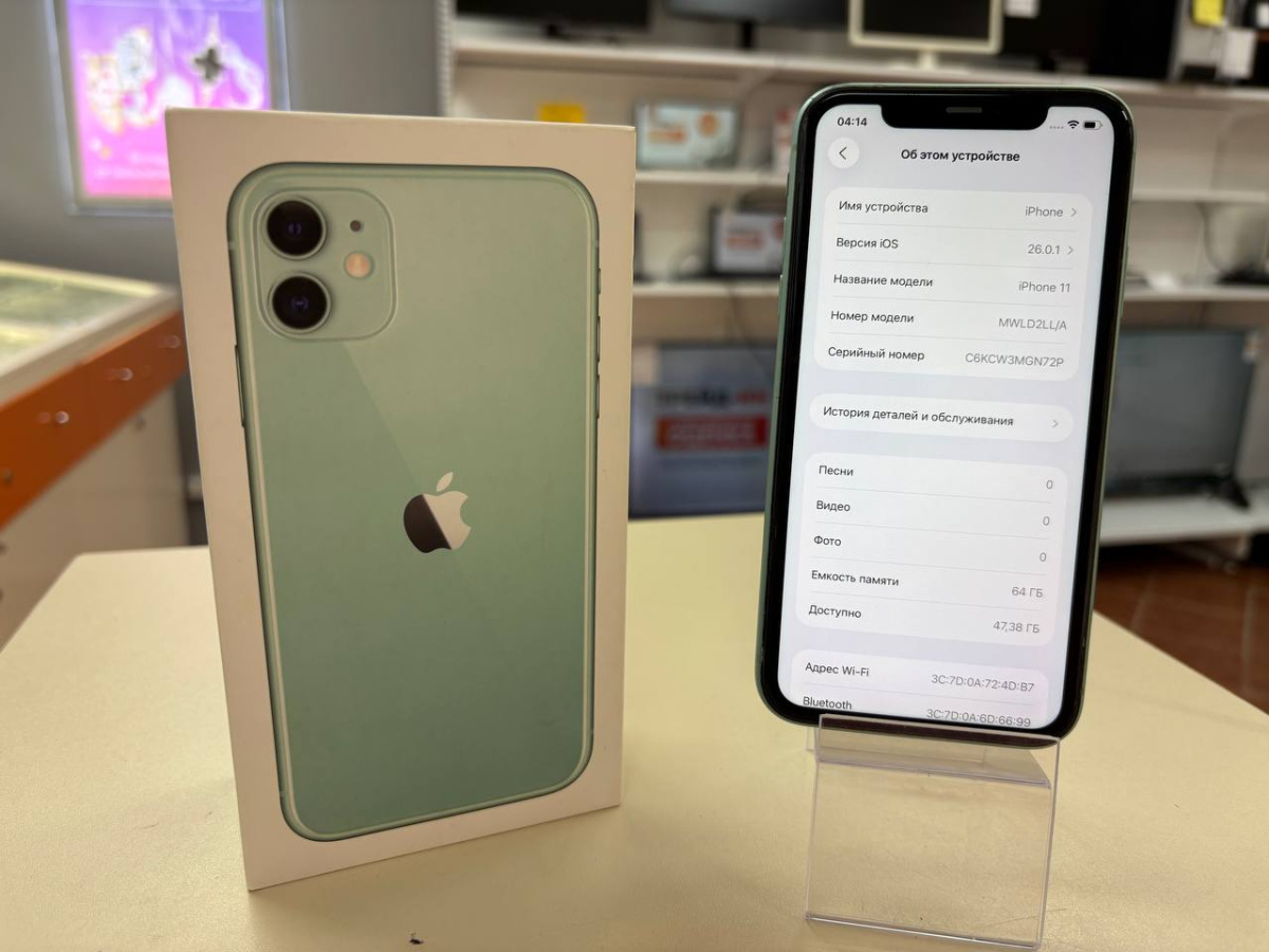 Смартфон Apple iPhone 11 64Gb