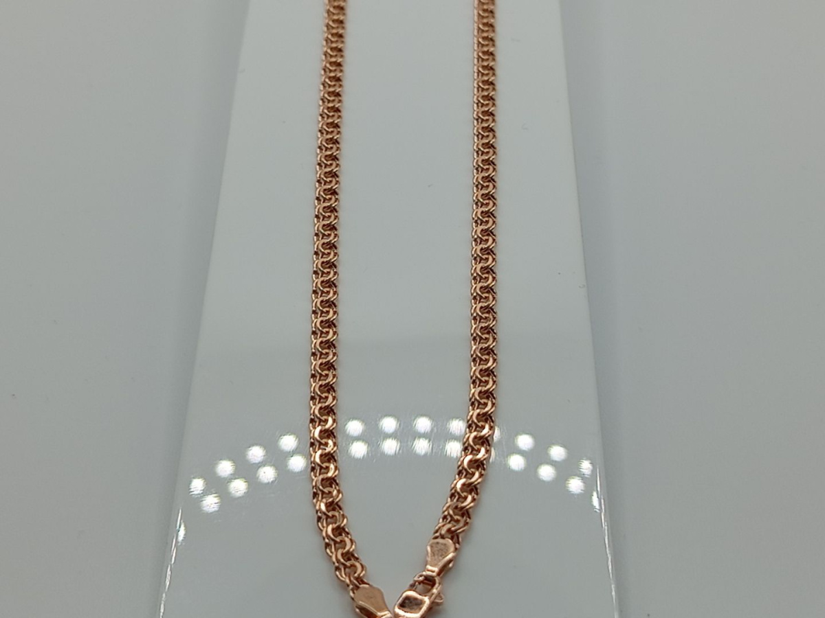 ЦЕПЬ ПУСТОТЕЛАЯ Бисмарк (Au 585)