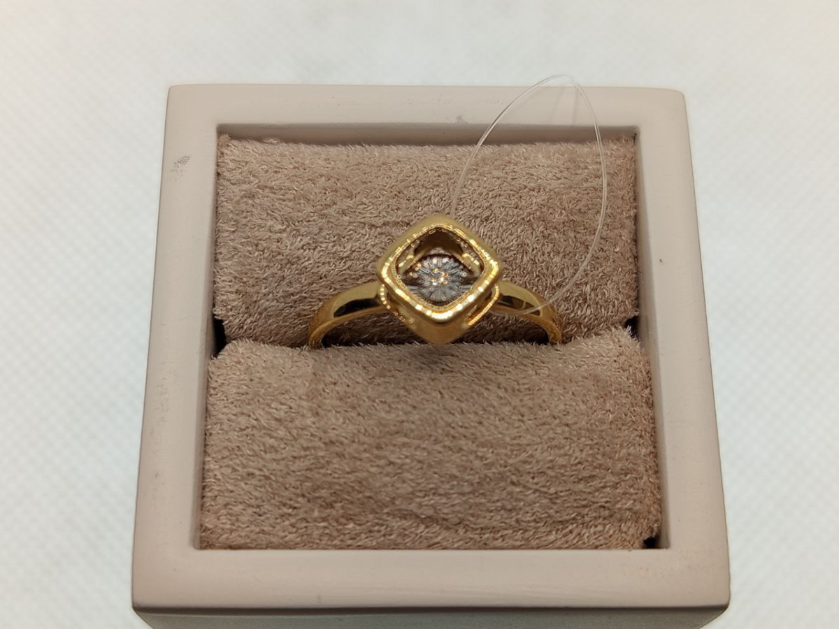 КОЛЬЦО БРИЛЛИАНТ (Au 585)