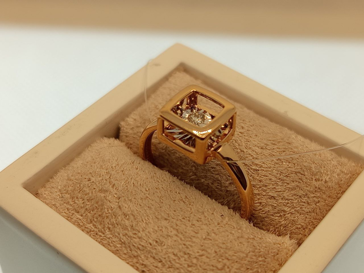 КОЛЬЦО БРИЛЛИАНТ (Au 585)