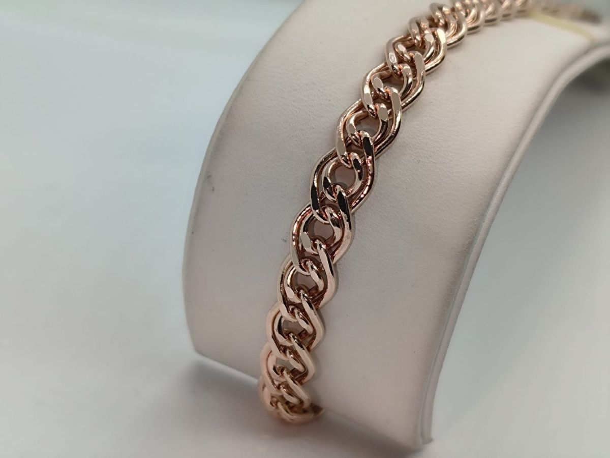 НБ 12-200ПГ БРАСЛЕТ ПУСТОТЕЛЫЙ (Au 585)