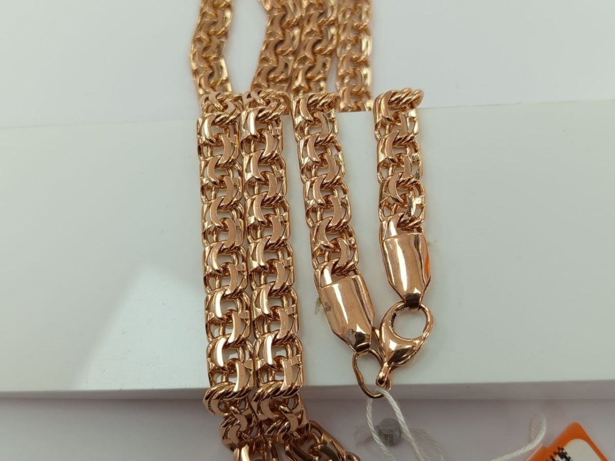 ЦЕПЬ ПОЛНОВЕСНАЯ Бисмарк (Au 585)