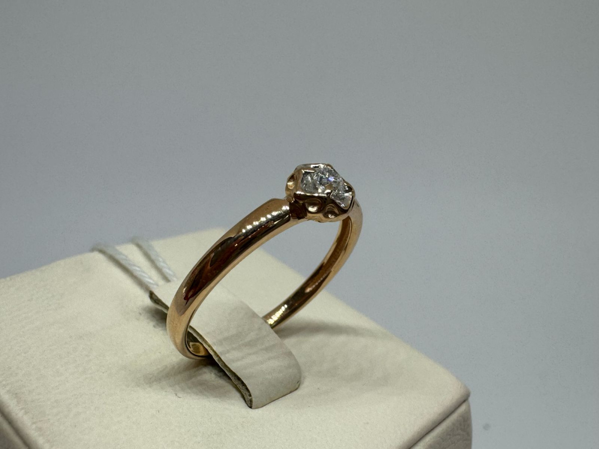 КОЛЬЦО БРИЛЛИАНТ Au 585